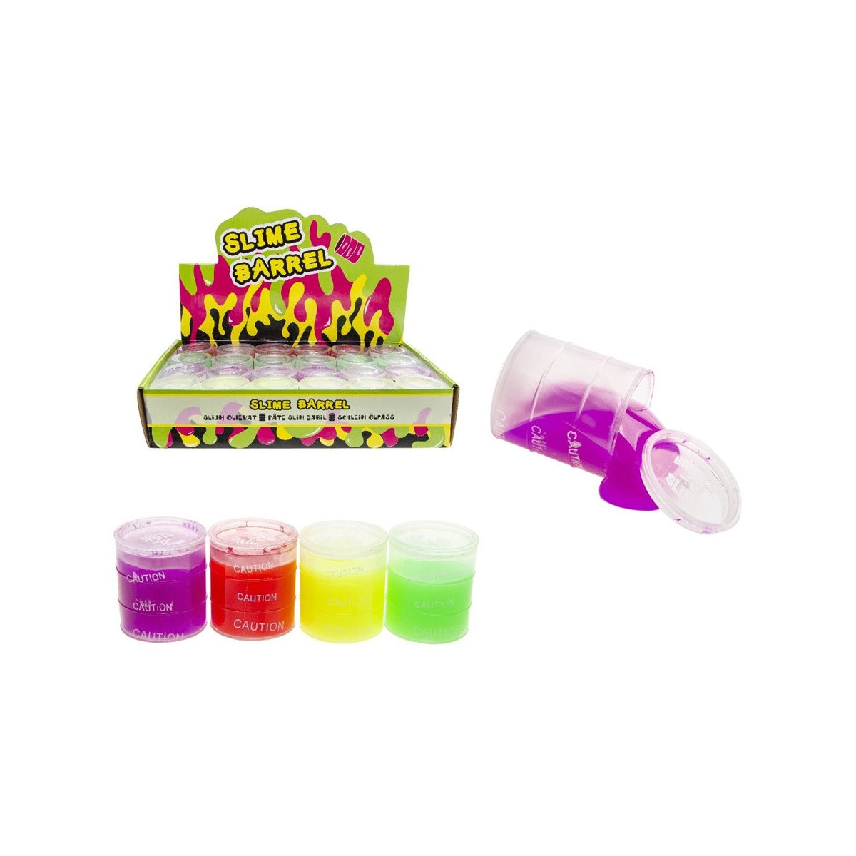 Slime colorido para crianças