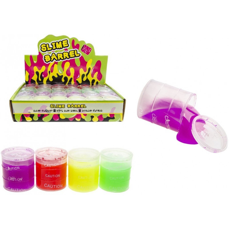 Slime colorido para crianças