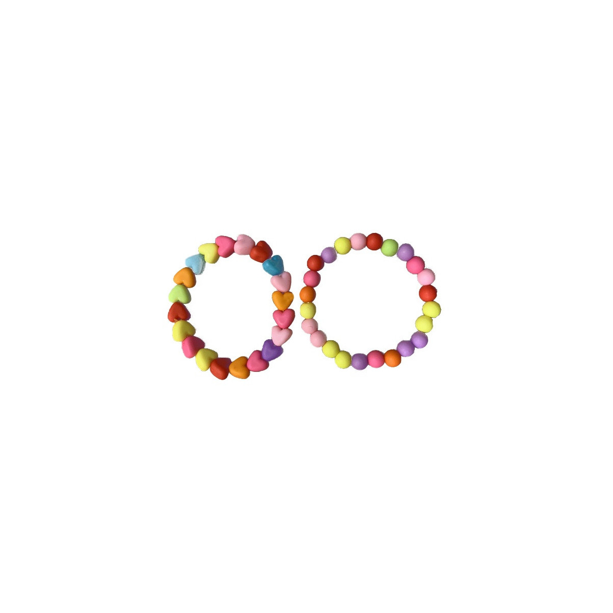 Pulseiras com contas para meninas
