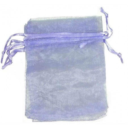Porta-moedas em bolsa de organza personalizado com adesivo ideal para clientes de cabeleireiros e estética