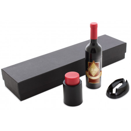 Kit para abrir garrafas de vinho abridor aspirador e descalcificador