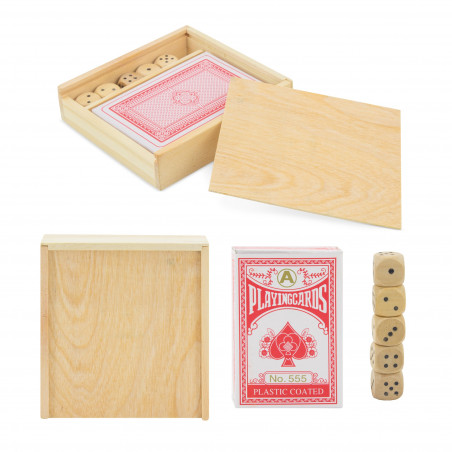 Dados de jogo de tabuleiro e cartas de pôquer personalizados com adesivos de casamento