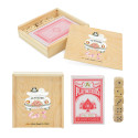 Dados de jogo de tabuleiro e cartas de pôquer personalizados com adesivos de casamento