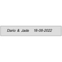 Baralho de cartas de casamento espanhol personalizado com design kraft