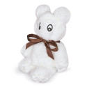 Toalha em forma de urso branco fofinho em bolsa de presente