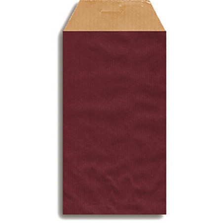 Porta cartões com janela marrom com caneta pierre cardin apresentado em envelope e adesivo de casamento