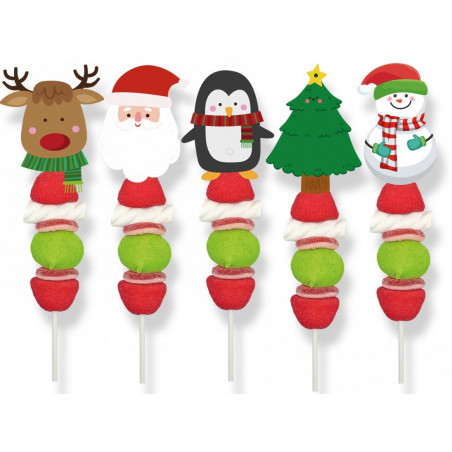 Espeto de doces de Natal