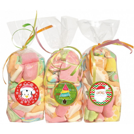 Saco de doces para o Natal