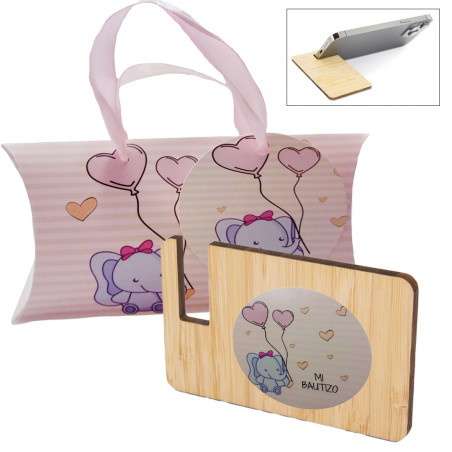 Suporte Móvel para Mesa Plana e Bolso Decorado para...