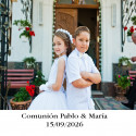 Adesivo personalizado 5 x 5 com foto e texto