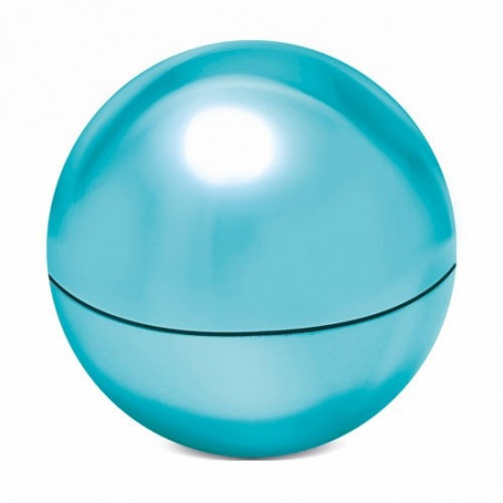 Brilho labial bola em caixa de apresentação e alfinete decorativo