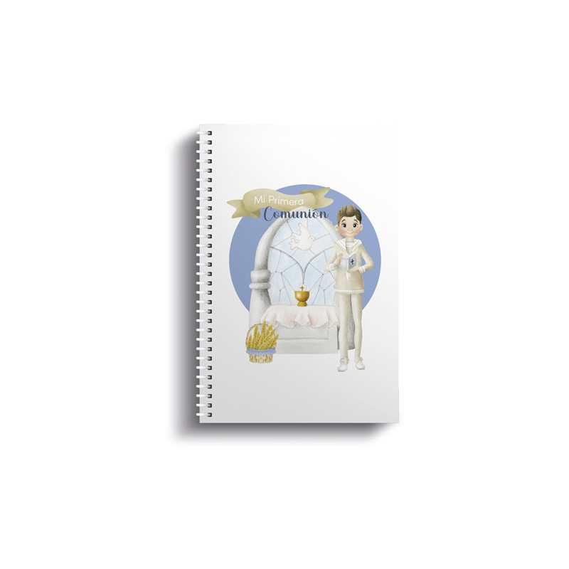 Caderno de Primeira Comunhão grande