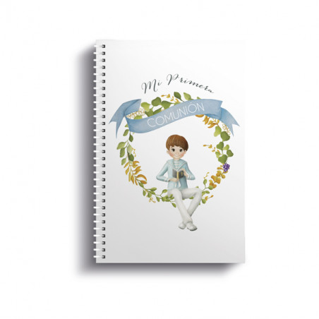 Caderno Primeira Comunhão Menino