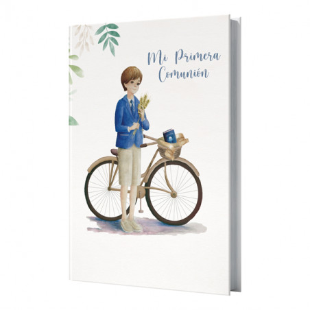 Livro de comunhão bicicleta infantil