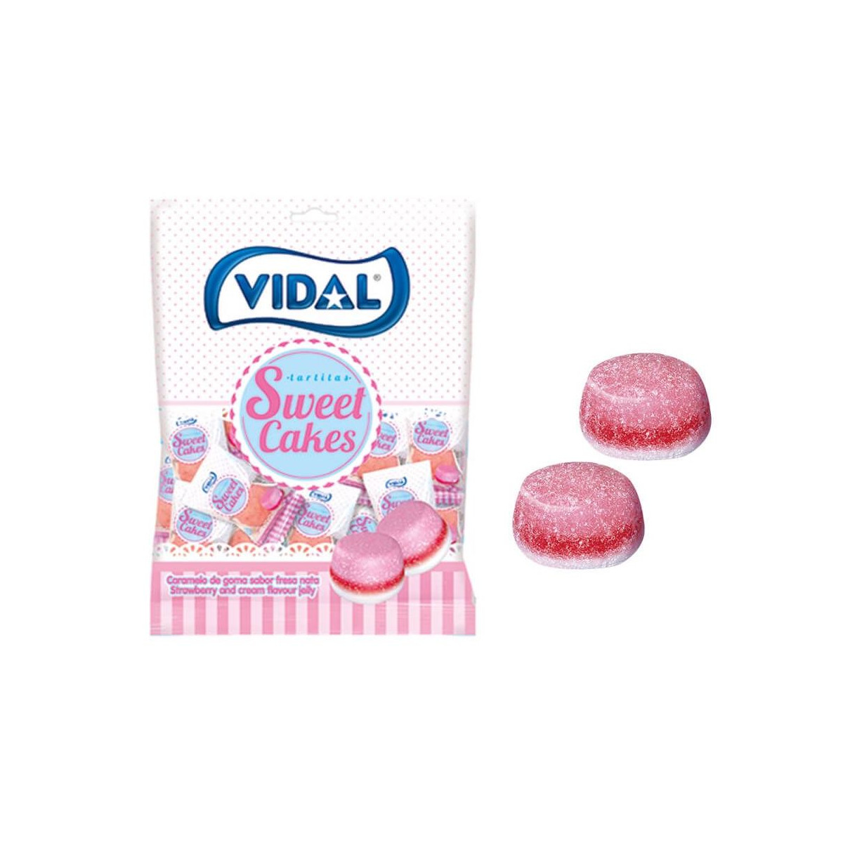 Docinhos em forma de tartinhas pequenas com açúcar