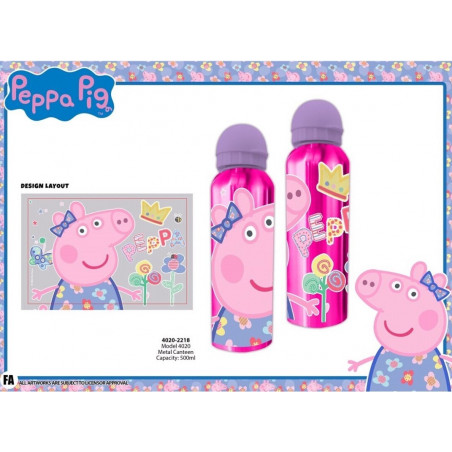 Garrafa de água crianças Peppa Pig