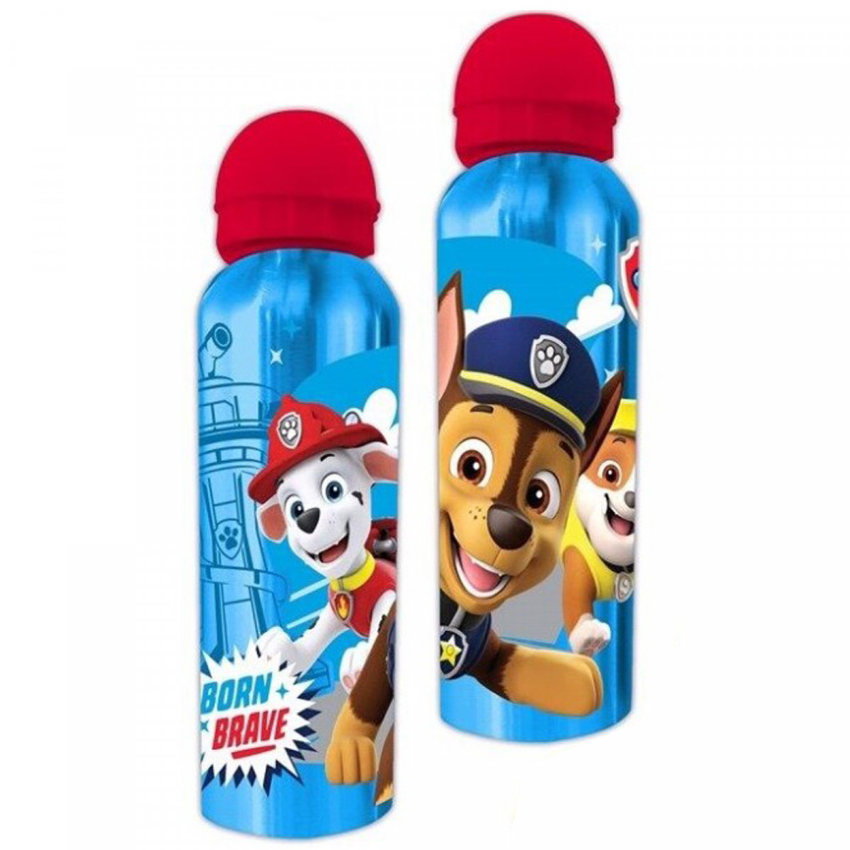 Botella metálica crianças patrulha canina