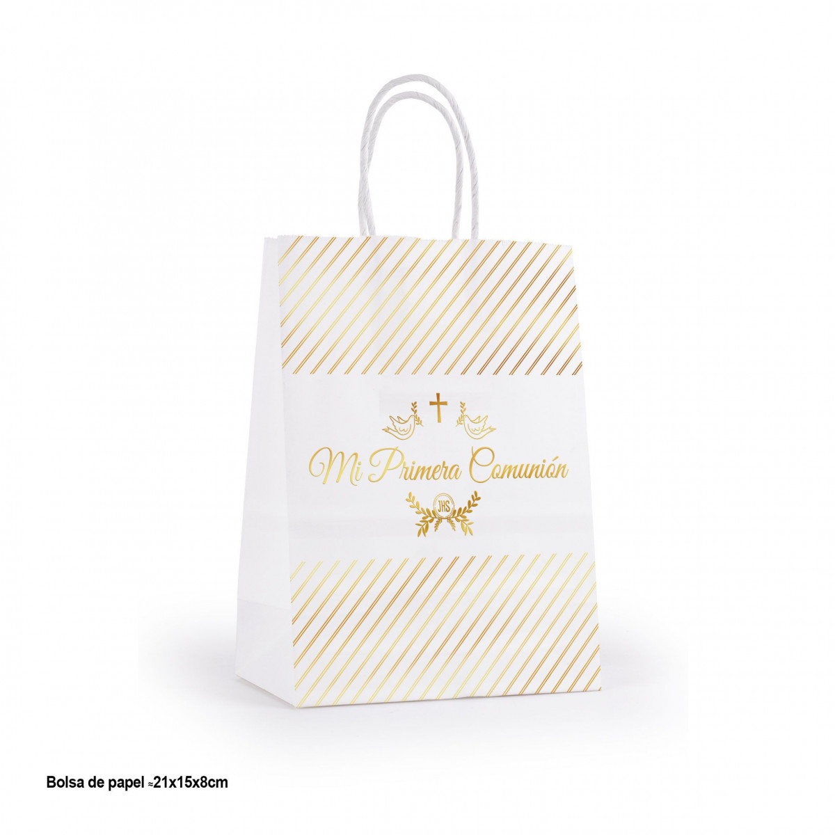Bolsa de papel de comunhão