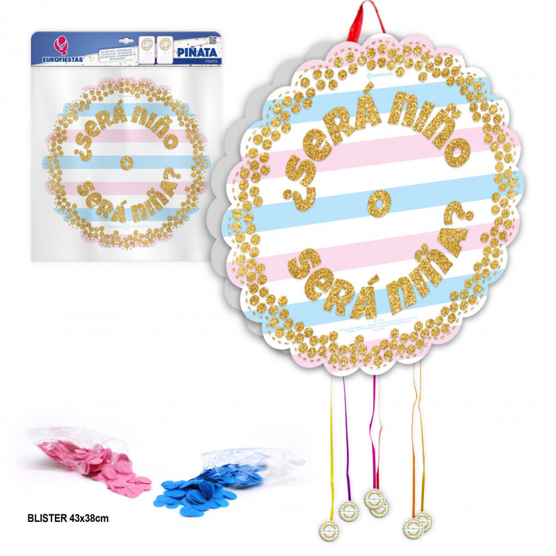 Piñata para saber se é menino ou menina