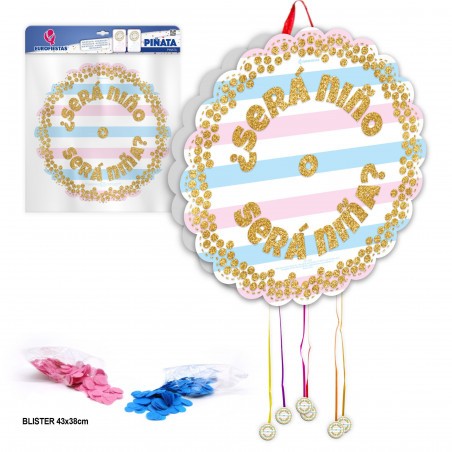 Piñata para saber se é menino ou menina