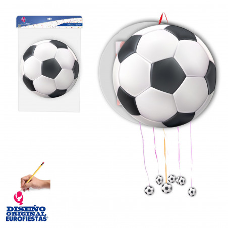 Piñata design futebol