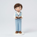 Figura de bolo comunhão menino