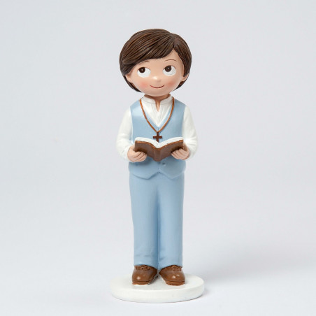 Figura de bolo comunhão menino