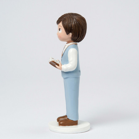 Figura de bolo comunhão menino