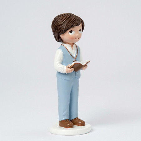 Figura de bolo comunhão menino