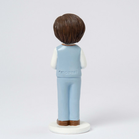 Figura de bolo comunhão menino