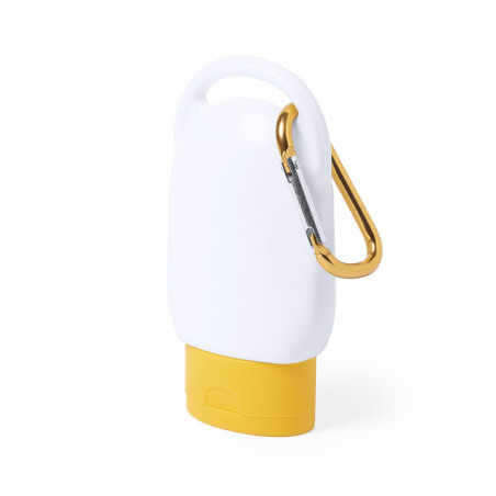 Protetor solar de bolso com adesivo personalizado para apresentação de comunhão