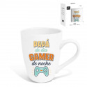 Caneca dia dos pais com frase gamer