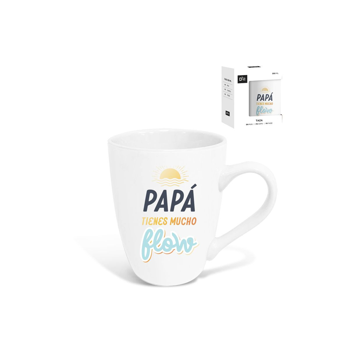 Caneca para o dia dos pais com mensagem