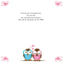Pin de noiva com cartão personalizado e coração de chocolate