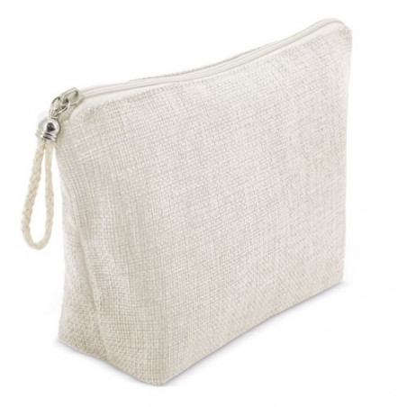 Bolsa de higiene feminina branca com bolsa de presente e adesivo personalizável com texto e foto