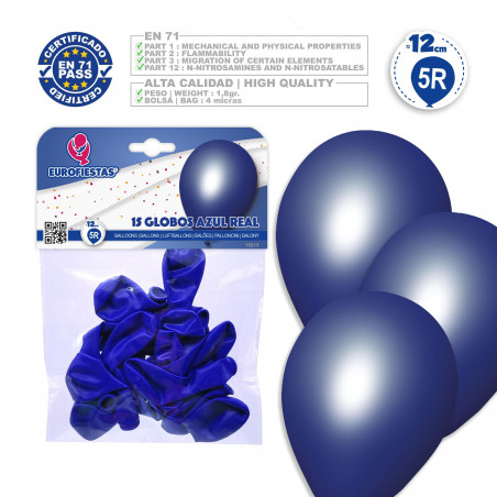 Balões 5r 15 azul royal