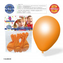 Balão pêssego 9r 10 unidades