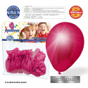 Globos vermelho cereja metal 30u