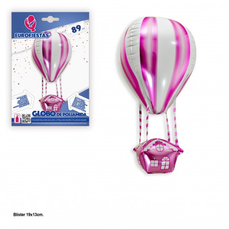 Balão foil 90cm balão quente rosa