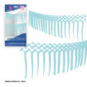 Guirlanda tiras de papel 2x2m azul