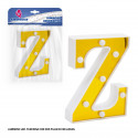 Letra LED 16cm ouro z
