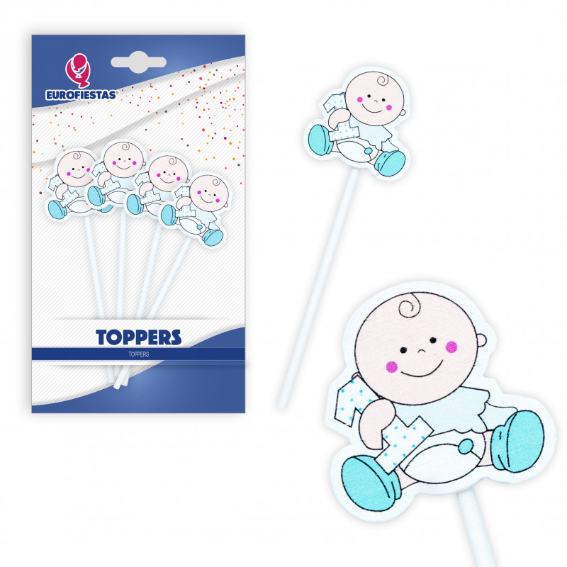 Topper Bebê 1 Menino