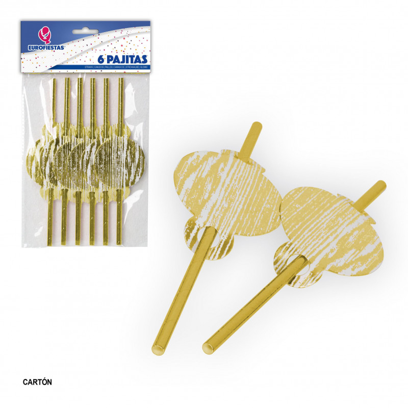 Canudos de coleta de veios de ouro