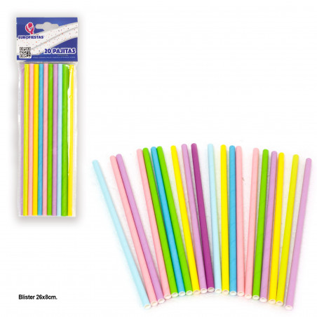Canudos 20 cores