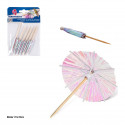 Topper guarda-sol transparente 6pcs