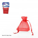 Bolsa de poliéster 5 90x70mm vermelho