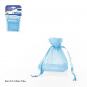 Bolsa de poliéster 5 90x70mm celeste
