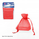 Bolsa de poliéster 4 135x105mm vermelho
