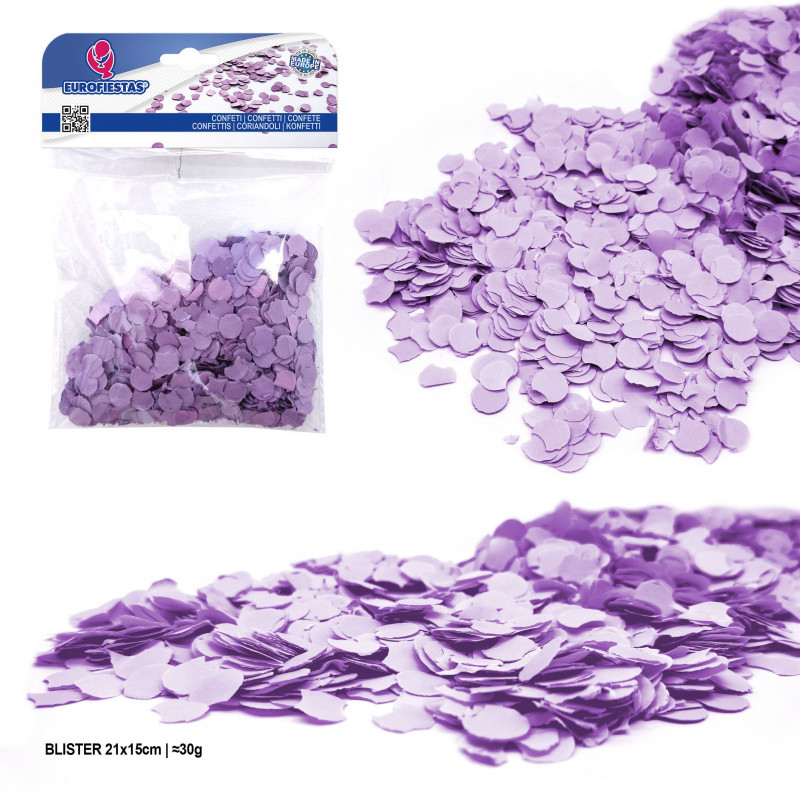 Confete blister 30g violeta