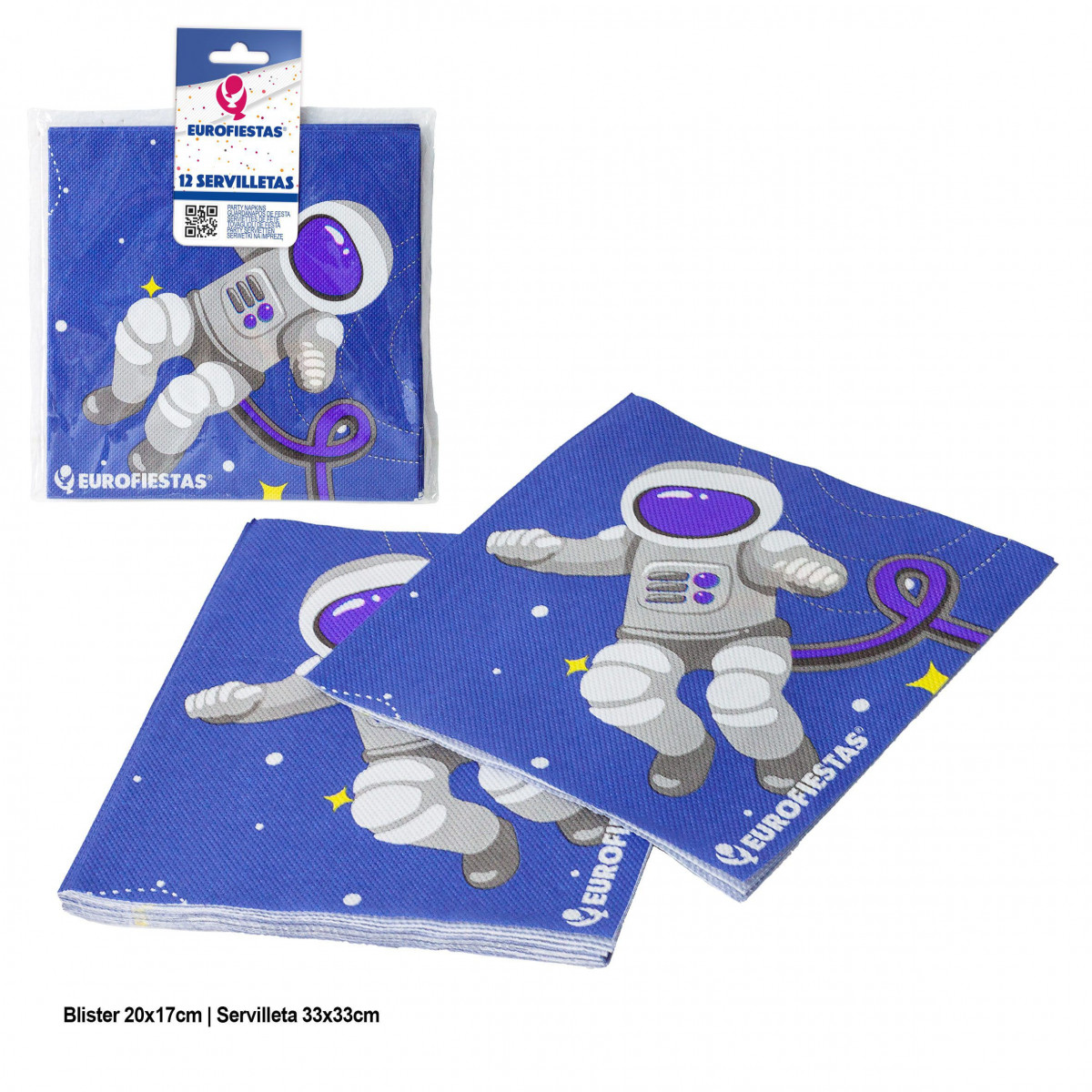 Guardanapos coleção astronauta